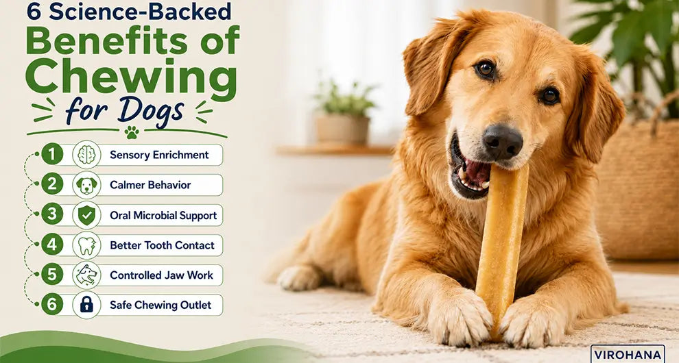6 Science-Backed Benefits of Chewing for Dogs
