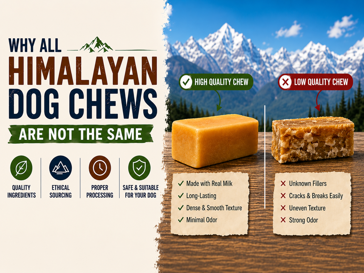 Why All Himalayan Dog Chews Are Not the Same